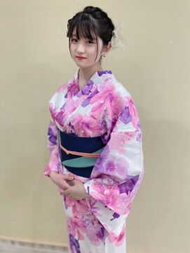 ヘアー クチュリエ ビーホワイト(hair couturier B:white) 浴衣の着付け