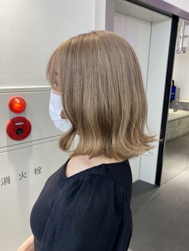 ゲーム 原宿店(GAME) ミルクティーベージュ/ダブルカラー/ケアブリーチ/髪質改善/原宿