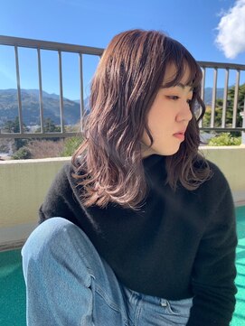 アンツ サザンリゾート 茅ヶ崎店(ANT'S Southern Resort) カール/セミディ/シアーカラー/姫カット/茅ヶ崎