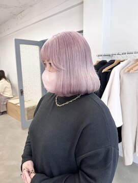 バド(bado) ホワイトラベンダーボブ