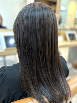 テトテ 三宮店(Tetote) 【tetote柴垣のサロンスタイル】艶髪ストレート/矯正系髪質改善