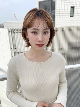 ロンドネートゥル 新潟(Lond naitre) オレンジベージュボブ (新潟/万代)