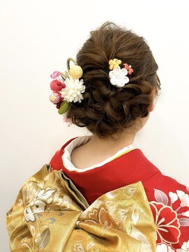 パームツリー 桜台店 成人式アップスタイル