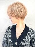 ボブ前髪あり前髪なし面長丸顔/20代/30代/40代/ショート【荒牧】