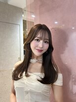 ルームバイシー 新宿(Loom. by Sea)&nbsp;小顔顔周りカット×レイヤー【新宿美容室/髪質改善/韓国】