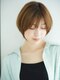 ナチュラル ピュール(Natural pur)の写真/【1日2名限定貸切salon】歴26年の実力派stylistが創り上げる骨格に合わせた至高の小顔魅せショートカット◎