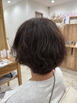 アン(an) ふんわりオリーブグレイ