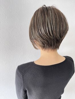パルマヘアー(Palma hair)の写真/ショートスタイルと相性抜群のカラーと髪質改善◇クセやダメージに合わせたケアが充実◎まとまる艶髪に♪