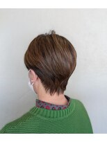 R ヘアーアンドメイク 立野店&nbsp;立体感のあるメリハリカット