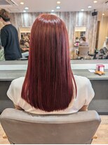 アトム(ATOM)&nbsp;縮毛矯正×ピンクカラー