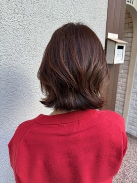 エルサフィロ ヨドヤバシ(el zafiro yodoyabashi) くびれミディアム/オレンジカラー/20代30代40代50代60代