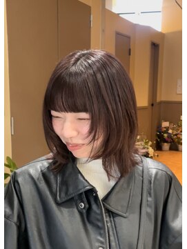 シアン 大須店(CYAN.) 顔まわりレイヤー×暖色系カラー