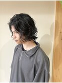 メンズミディアムウェーブ