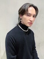 【田中杏実】センターパートマッシュウルフ