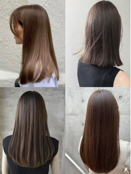 セブンルックス(7LOOKS)の写真/クセやうねりが気になる方も扱いやすい、理想のスタイルが手に入る♪自然なストレートな仕上がりに＊