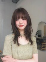 ジョエミバイアンアミ(joemi by Un ami) レイヤーカット/ハッシュカット/オリーブグレージュ