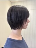 メンズライクカット×レイヤーボブ