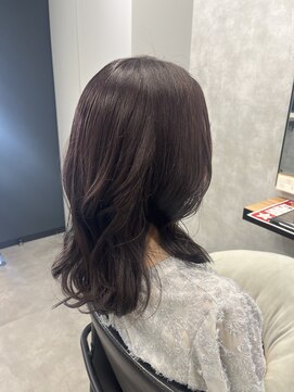 クラン 岡本(Chlan) ラベンダーカラー　大人の柔らかウェーブヘア