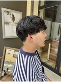 【マユ】マッシュパーマ