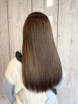 ヘアーリゾートノーブル(Hair Resort Noble) １ブリーチで作るミルクティーベージュ