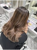 韓国風ｘシースルーバングｘエギョモリｘタンバルモリｘレイヤー