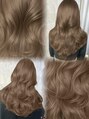 アマトウキョウスマートサロン(AMA TOKYO×Smart Salon) ブリーチなしの透明感ベージュと質感にこだわったレイヤーカット