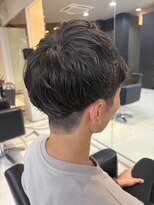 シャンプーボーイエイムス(SHAMPOO BOY aims) クセを活かしたパーマ風メンズカット