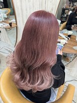 ロンドアジュール 横浜(Lond azur)&nbsp;暗めカラー/韓国風巻き/レイヤーカット/髪質改善/縮毛矯正/横浜