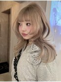【レイヤーカット/ブリーチ/髪質改善/韓国/ハイブリーチ/ボブ】