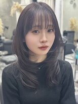 ジィルム(XELM)&nbsp;韓国レイヤーカット/ブリーチ/レイヤーカット/ハッシュカット