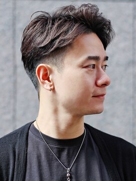 ポルテオム(PORTE HOMME) 【ポルテオム】ビジネスツーブロックアップバング刈り上げ