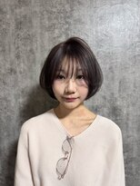 カプセル(capsule) ラベンダーブラウン × レイヤーボブ♪