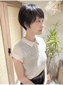 【HOSSY】マッシュショート_大人ショート