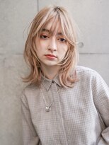 ギークス(GEEKS) 【GEEKS渋谷】ハッシュカット/ミルクティー/冬カラー/ネオウルフ