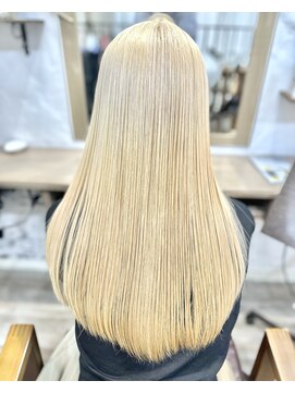 ラウラアンドロー(LAURA&RO) ミルクティーベージュダブルカラーインナーカラーケアブリーチ