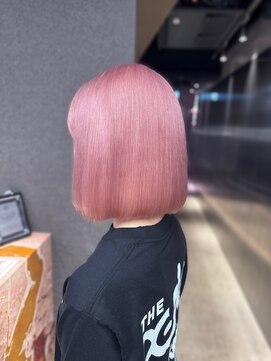 エン 栄店(enne) 大人ガーリー/ダークアッシュ/ミディアムレイヤーカット/栄