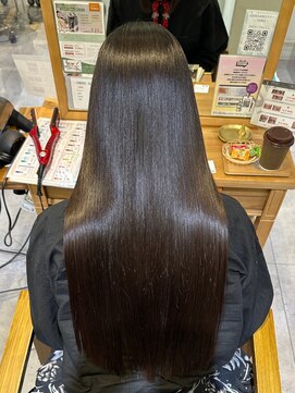 ブレンドバイハピネス(Blend by happiness) 髪質改善トリートメントストレートロングレイヤー20代30代40代