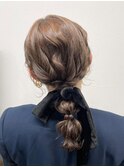 ヘアアレンジ/ヘアセット/お呼ばれヘア