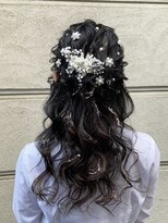 チャコ 新宿(CHACO)&nbsp;ハーフアップ[新宿/新宿駅/ヘアセット/ヘアメイク]