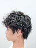 【刮目せよ!毛先の躍動】メンズカット+スパイラル