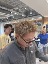 ルースト 渋谷店(ROOST) MEN’S HAIR/波巻ツイストスパイラル/フェザーパーマ/眉毛/渋谷