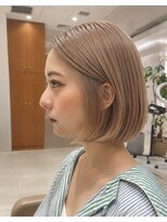 ピークアブー アヴェダ ギンザシックス(PEEK-A-BOO AVEDA GINZASIX)&nbsp;王道ハイトーン×ボブ