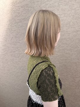 ビファインべクス(Befine becs) 【2ブリーチ】柔らかいベージュカラー◎