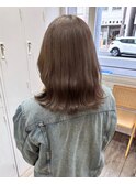 ブリーチあり○グレージュ