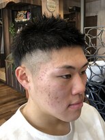 ヘアーステーショントップ(hair station TOP)&nbsp;ツーブロックソフトモヒカンショート