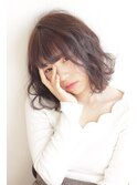【LUCIDO STYLE BEGIN】モテ 愛されふんわり ミディアム ボブ 