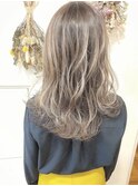 【lamphair 池袋】ハイライトグレージュ