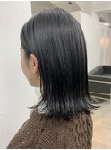 切りっぱなし外はねボブ【 Number Three 綱島店】