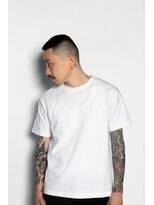 レンゲン(LENGEN)&nbsp;束感刈り上げビジネス七三ツーブロックアップバング１１４