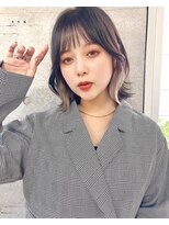 リコバイアフロート(riko by afloat)&nbsp;ボブレイヤー/イヤリングカラー/ぱっつんシースルーバング吉祥寺